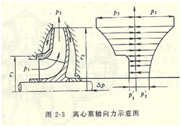 大東海泵業離心泵軸向力示意圖